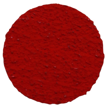3 Red Ceramic Grinding Discs Rolock 120 Grit - 25 Pk